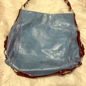 Teal HOBO bucket bag